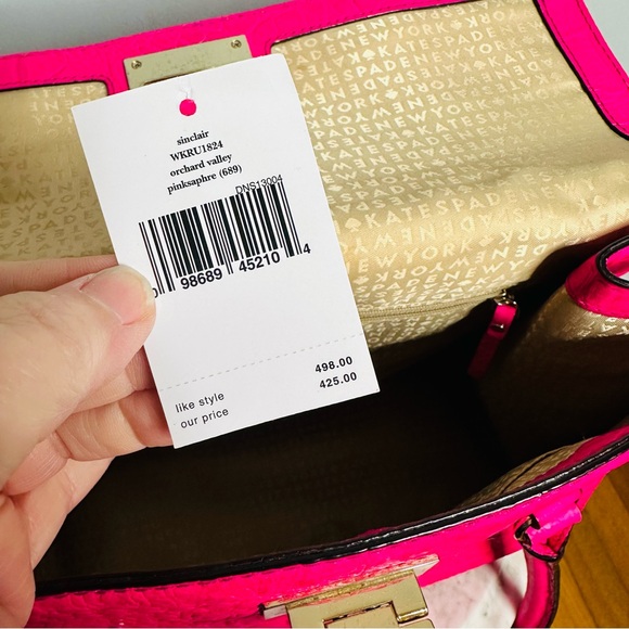 Authentic Kate Spade Sinclair Orchard Valley with Tag and Booklet - Picture 5 of 16
